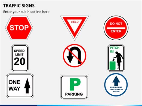 Road Signs Powerpoint Template