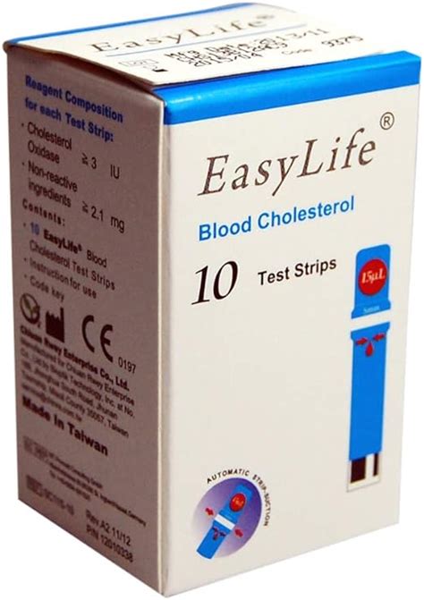 Easylife Cholesterol Test Strips 10 Pcsvial Uk Health And Personal Care