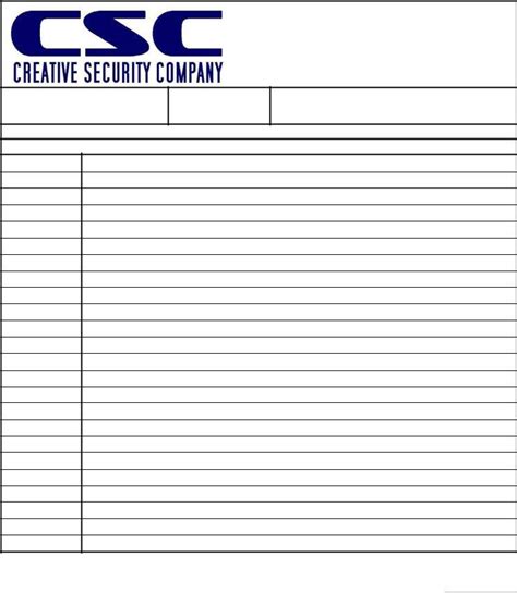 Security Guard Daily Report Sample ≡ Fill Out Printable Pdf Forms Online