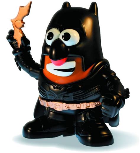 The Curious Comics Blog Dc Spuds Mr Potato Headbatman The Dark Knight