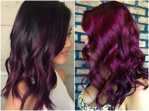 60 Burgundy Hair Color Ideas Maroon Deep Purple Plum Burgundy
