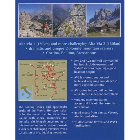 Cicerones Latest Guidebook To Trekking In The Dolomites By Gillian