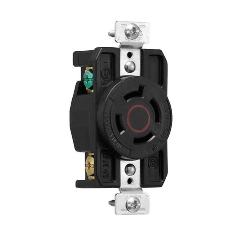 Eaton Arrow Hart Red 20 Amp Duplex Outlet Industrial Outlet In The