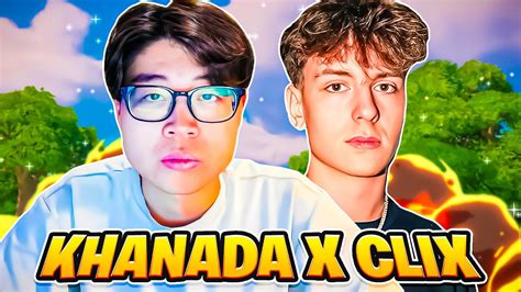 Clix X Khanada 😈 Youtube