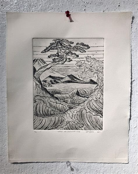 My First Experience With Intaglio Print Methods Easily Satisfying My