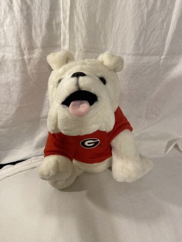 Rare Ugga English Bulldog University Of Georgia Mascot Plush Toy Ebay