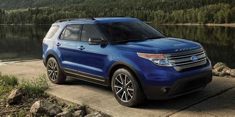 The ford explorer is essentially unchanged for 2015. 2015 - Ford - Explorer - Vehicles on Display | Chicago ...