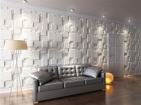 Le panneau mural 3d - un luxe facile à avoir - Archzine.fr