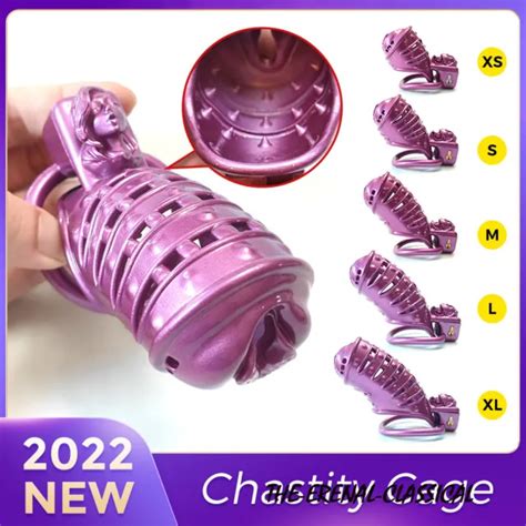 D Printed Light Weight Sissy Cage Slave Chastity Cage Devices Male