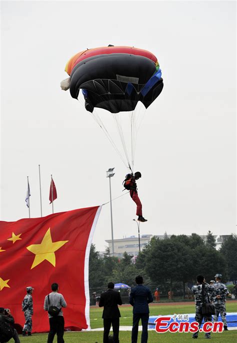 World Military Parachuting Championship Held In Sichuan China 910