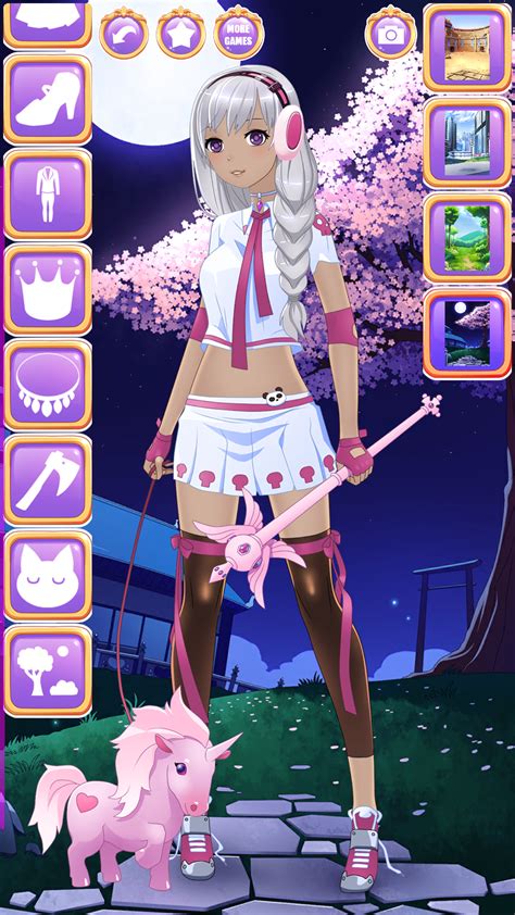 Anime Fantasy Dress Up Rpg Avatar Makerappstore For Android