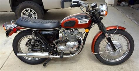 1971 Triumph 500 T100r Daytona Motorcycle Restored For Sale In Calico