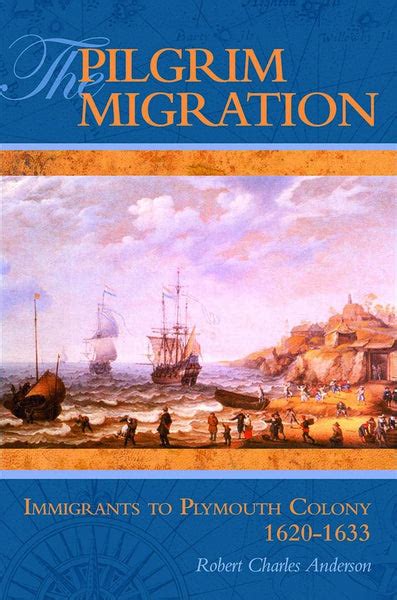The Pilgrim Migration Immigrants To Plymouth Colony 1620 1633