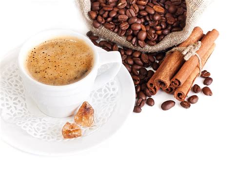 Coffee Cinnamon Cup Beans Hd Wallpaper Peakpx