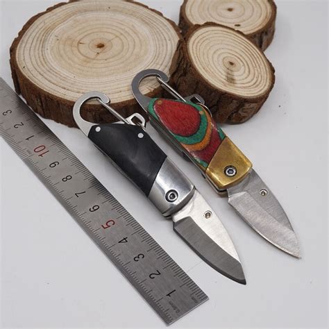 Key Chain Pocket Knife Keychain Camping Keyring Tactical Survival