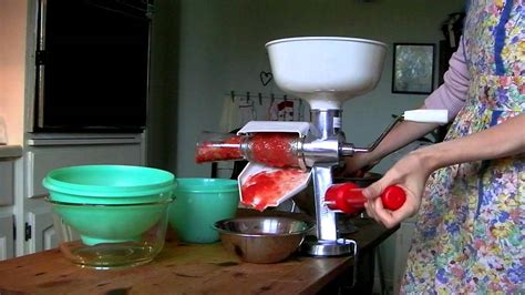 Marcella hazan's tomato sauce is one of the most famous on the internet. Using the Roma Food Mill for Tomato Sauce - YouTube