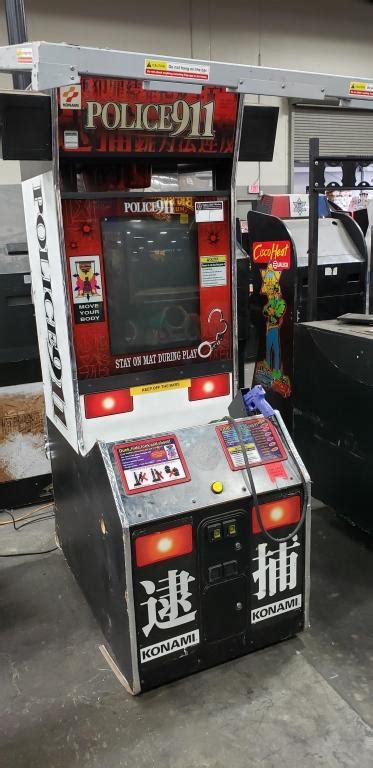 Police 911 Konami Shooter Arcade Game