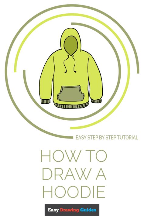 How to draw a hoodie, draw hoodies, step by step, fashion. How to Draw a Hoodie | Easy drawings, Drawing tutorials for kids, Easy drawing steps