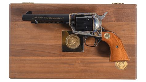 Cased Nra Centennial Colt Single Action Army Revolver Rock Island Auction