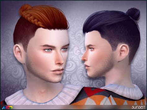 Blackout Hair By Anto At Tsr Sims 4 Updates Sims 4 Si