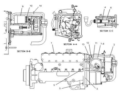 Cat 3406 Fuel System Diagram