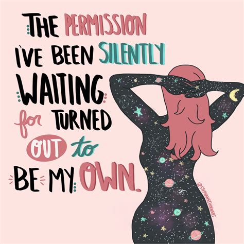 give yourself permission illustration print · stephanie chinn art · online store powered by storenvy