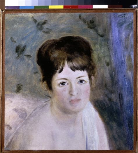 Head Of A Woman Pierre Auguste Renoir En Reproduction Imprimée Ou