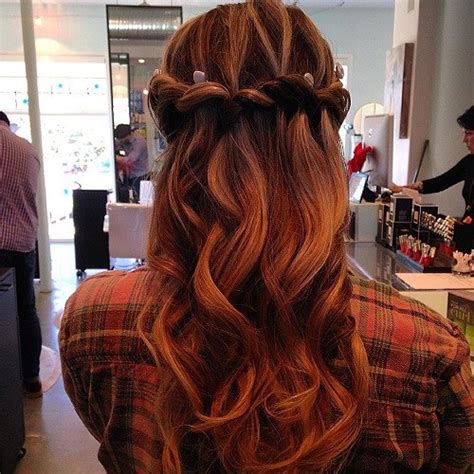 20 Pretty Cute Waterfall Hairstyles For Girls Pretty Designs