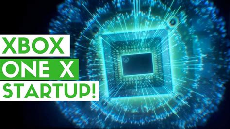 New Xbox One X Startup Screen Youtube