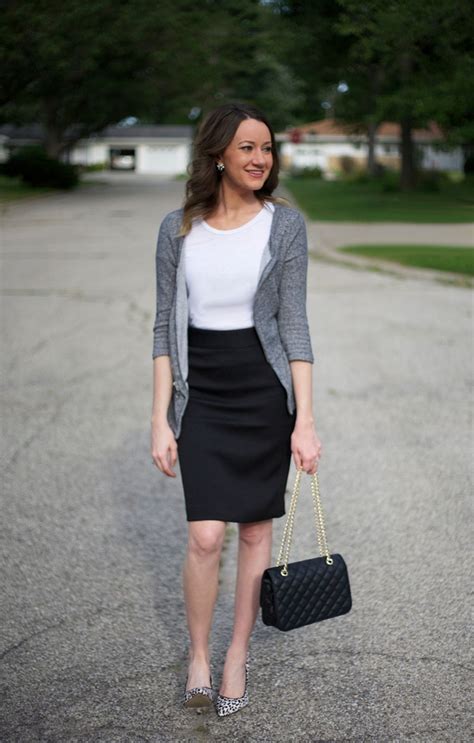 Awesome 32 Elegant Black Pencil Skirt Outfit Ideas More At Https