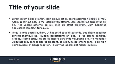 Amazon Powerpoint Template