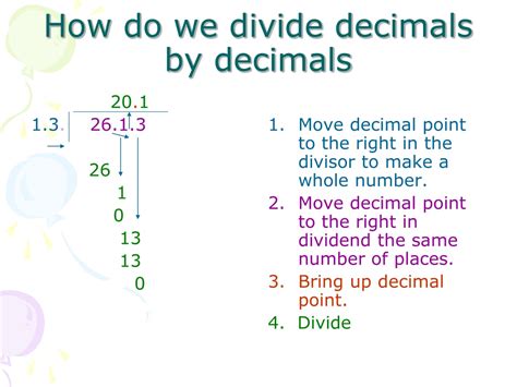 Ppt How Do We Divide Decimals Powerpoint Presentation Free Download