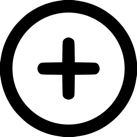 Circle Add Svg Png Icon Free Download (#503303) - OnlineWebFonts.COM
