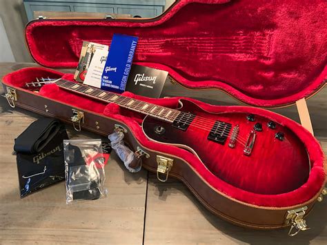 2020 Gibson Usa Slash Signature Les Paul Standard Vermillion Reverb