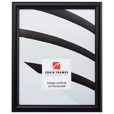 Buy Craig Frames Fw2bk 24 X 36 Inch Poster Frame Wood Composite Smooth Finish 0 765 Inch Wide