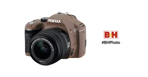 Pentax Pentax K X Digital Slr With 18 55mm Zoom Lens 16309 Bandh