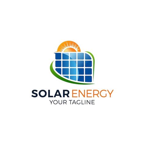 Modèle De Conception De Logo Dénergie Solaire Solaire Conceptions De