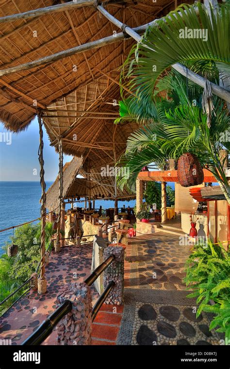 Le Kliff Restaurant Puerto Vallarta Jalisco Mexico Stock Photo Alamy
