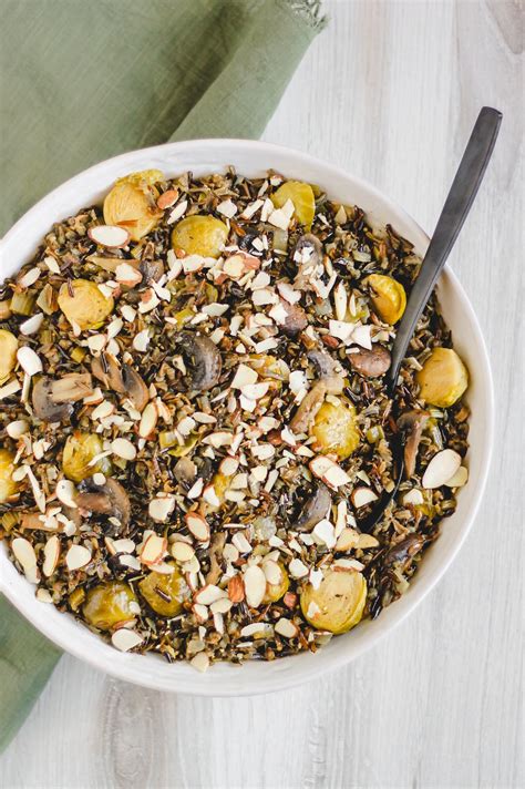 Slow Cooker Wild Rice Pilaf Saladssides Clean Plate Mama