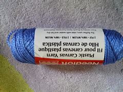 Plastic canvas yarn, 20 yards (needloft) (39_colors) retail: Ravelry: Uniek, Inc. Needloft Plastic Canvas Yarn