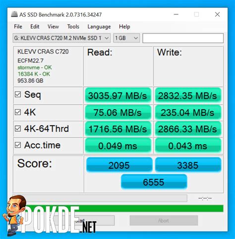 Klevv Cras C720 M2 Pcie 30 X4 Ssd 1tb Review — A Perfectly Adequate