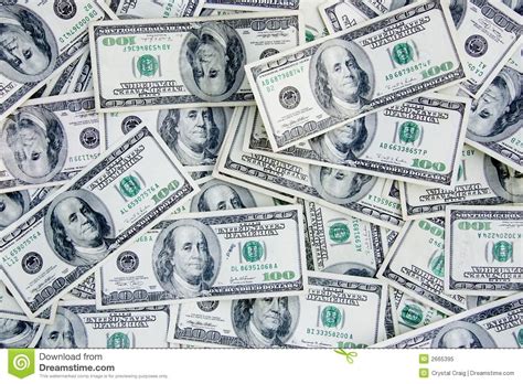Us Currency 100 Dollar Bills Collage Of Hundred Dollar Bills Usa