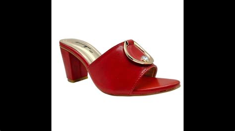 Women Red Heel Shoes Sh0226 Youtube
