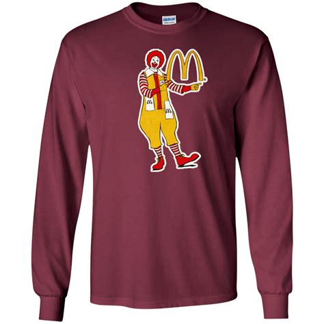 Ronald Mcdonald Mcdonalds Clown Big Mac Restaurant T Shirt Ebay
