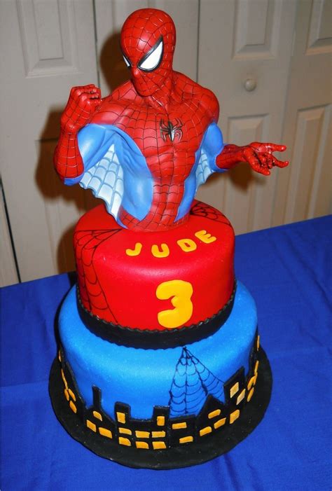 Make their birthday special with cakes. Spiderman birthday cake boys birthday cake | Spiderman ...