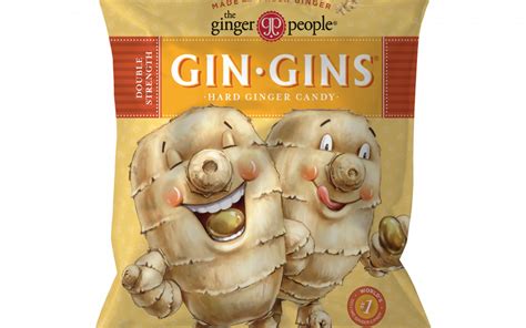Gin Gins® Double Strength Hard Ginger Candy The Ginger People