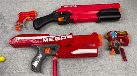 Nerf Dart Blasters Rival Shotguns Mega Toy Guns Youtube