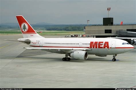 Ph Agc Mea Middle East Airlines Airbus A310 203 Photo By Marco Dotti