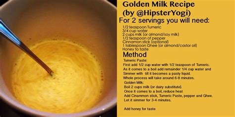 Golden Turmeric Milk