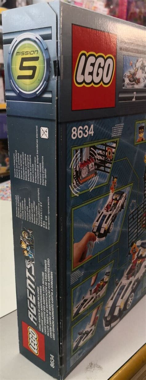 Lego 8634 Agent Mission 5 Turbocar Chase Nuovo New 5702014516519